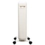 electriQ 2400W Smart WiFi Eco Oil-Free Radiator & Panel Heater with Thermostat Timer & Remote - White