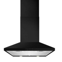 CDA 60cm Chimney Hood - Black