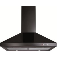 CDA 70cm Chimney Cooker Hood - Black