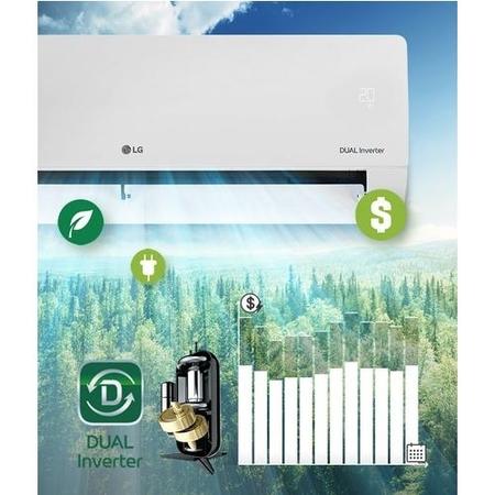 GRADE A1 - Indoor unit for LG ECO W12EG A++ 12000 BTU Wall Split Air Conditioner with Heat Pump
