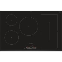Siemens ED851FWB1E iQ500 3 Sided Bevelled Frameless Finish 802 mm Induction Hob - Black