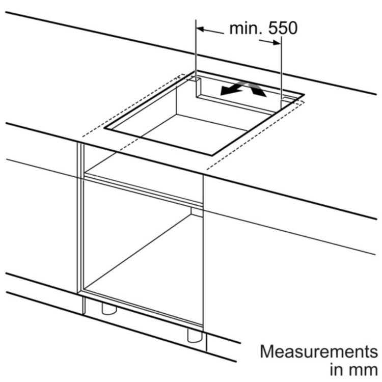 Siemens iQ500 80cm 5 Zone Induction Hob