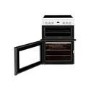 Beko 60cm Double Oven Electric Cooker - White