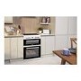 Beko 60cm Double Oven Electric Cooker - White
