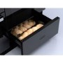Rangemaster Edge Deluxe 110cm Dual Fuel Range Cooker - Black Glass