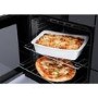 Rangemaster Edge Deluxe 110cm Dual Fuel Range Cooker - Black Glass
