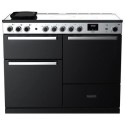 EDDLO110EIGBLK/CM1 Rangemaster Edge Deluxe 110cm Induction Range Cooker - Black Glass