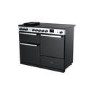 Rangemaster Edge Deluxe 110cm Induction Range Cooker - Black Glass