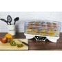 electriQ BPA Free Maxi Digital Food Dehydrator with 6 Collapsible Shelves