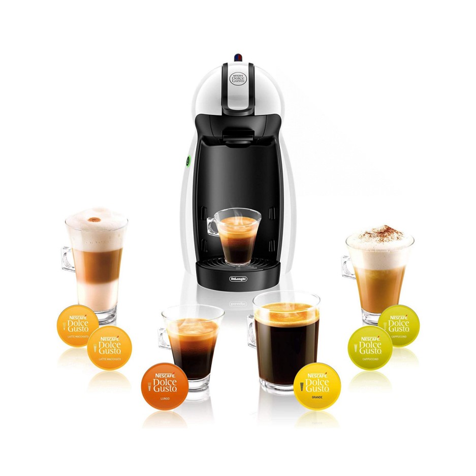 Delonghi EDG100.W Nescafe Dulce Gusto Piccolo Pod Coffee Machine