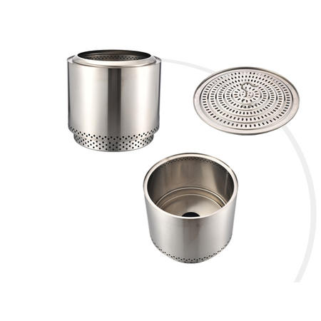 electriQ Smokeless Firepit - Black