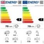 Electrolux 300 AirDry Integrated Slimline Dishwasher - Black control panel