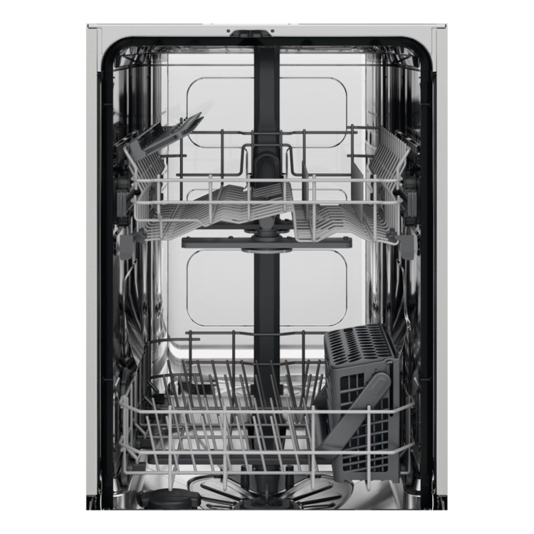 Electrolux 300 AirDry Integrated Slimline Dishwasher - Black control panel