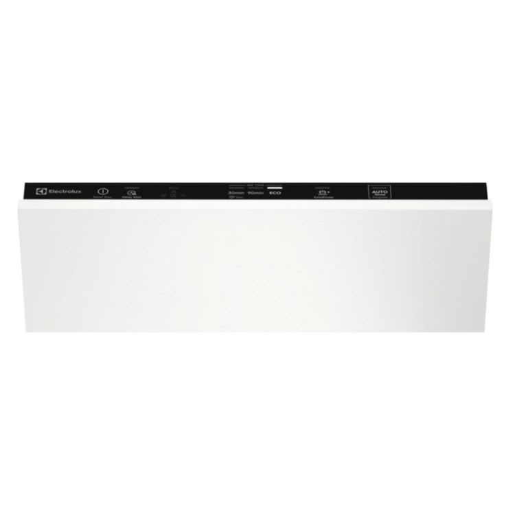 Electrolux 300 AirDry Integrated Slimline Dishwasher - Black control panel