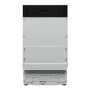 Electrolux 300 AirDry Integrated Slimline Dishwasher - Black control panel