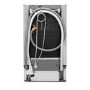 Electrolux 300 AirDry Integrated Slimline Dishwasher - Black control panel