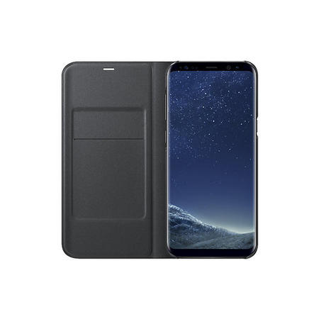 Samsung S8+ LED Cover - Black