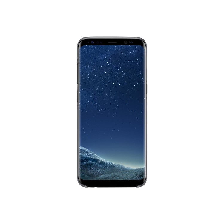 Samsung Clear Cover for Galaxy S8 - Black