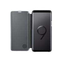 Official Samsung Galaxy S9 Clear View Standing Cover - Black