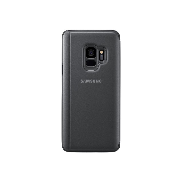 Official Samsung Galaxy S9 Clear View Standing Cover - Black