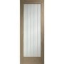 Suffolk Essential Pattern 10 Internal Oak Door with Clear Etched Glass - 1981 x 711 x 35 mm, Unfinished