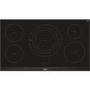 Siemens EH975LVC1E iQ300 Stainless Steel Side Trim Bevelled Frront Edge 912 mm Induction Hob - Black