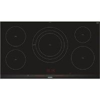 Siemens EH975LVC1E iQ300 Stainless Steel Side Trim Bevelled Frront Edge 912 mm Induction Hob - Black