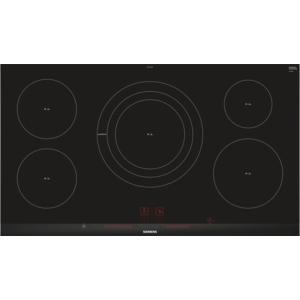 Siemens EH975LVC1E iQ300 Stainless Steel Side Trim Bevelled Frront Edge 912 mm Induction Hob - Black