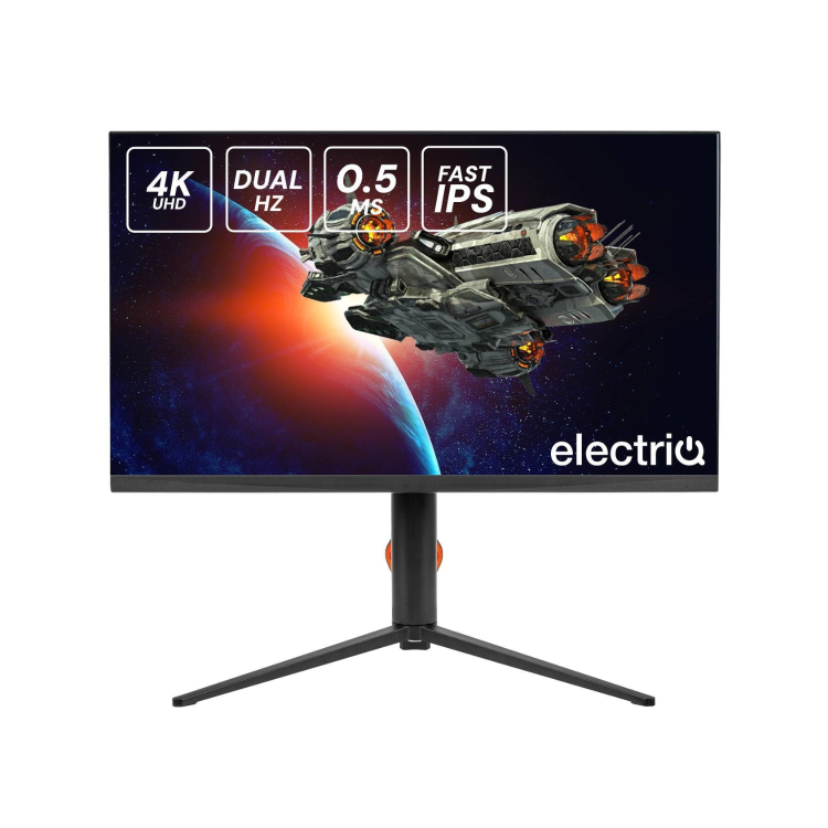 electriQ 27" Fast IPS Dual Mode 4K UHD 160Hz Full HD 320Hz 0.5ms Gaming Monitor