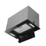 electriQ 52cm Glass Canopy Cooker Hood - Black