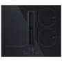 Refurbished electriQ EIQ60INDDF 60cm Venting Induction Hob with Flex Zone Black