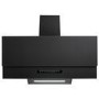 electriQ 90cm Angled Chimney Cooker Hood - Matte Black