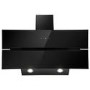 electriQ 90cm Angled Cooker Hood - Black