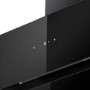 electriQ 90cm Angled Cooker Hood - Black