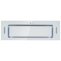 EIQ90CANGWL electriQ 90cm Glass Canopy Cooker Hood - White