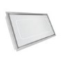electriQ 90cm Ceiling Cooker Hood - White Glass & Stainless Steel