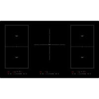 Refurbished electriQ EIQ90INDFLEX 90cm 5 Zone Induction Hob with Flex Zone