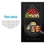 Refurbished electriQ EIQ90INDFLEX 90cm 5 Zone Induction Hob with Flex Zone