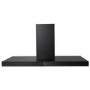 electriQ 90cm Slimline Touch Control Cooker Hood - Black