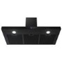 electriQ 90cm Slimline Touch Control Cooker Hood - Black
