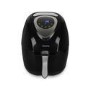 electriQ Digital Health Air Fryer XL 3.2L 1400W with Digital Controls and Divider