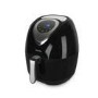 electriQ Digital Health Air Fryer XL 3.2L 1400W with Digital Controls and Divider