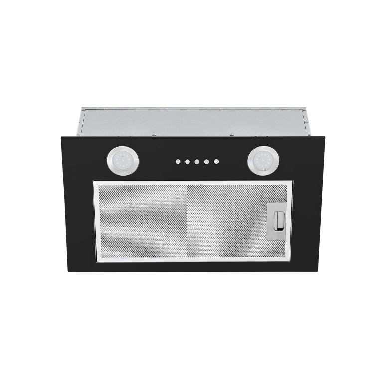Refurbished electriQ EIQCANOPY52BLA 52cm Canopy Cooker Hood Black