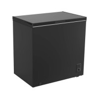 Refurbished electriQ EIQCHEST199LBLACK 199 Litre Chest Freezer Black