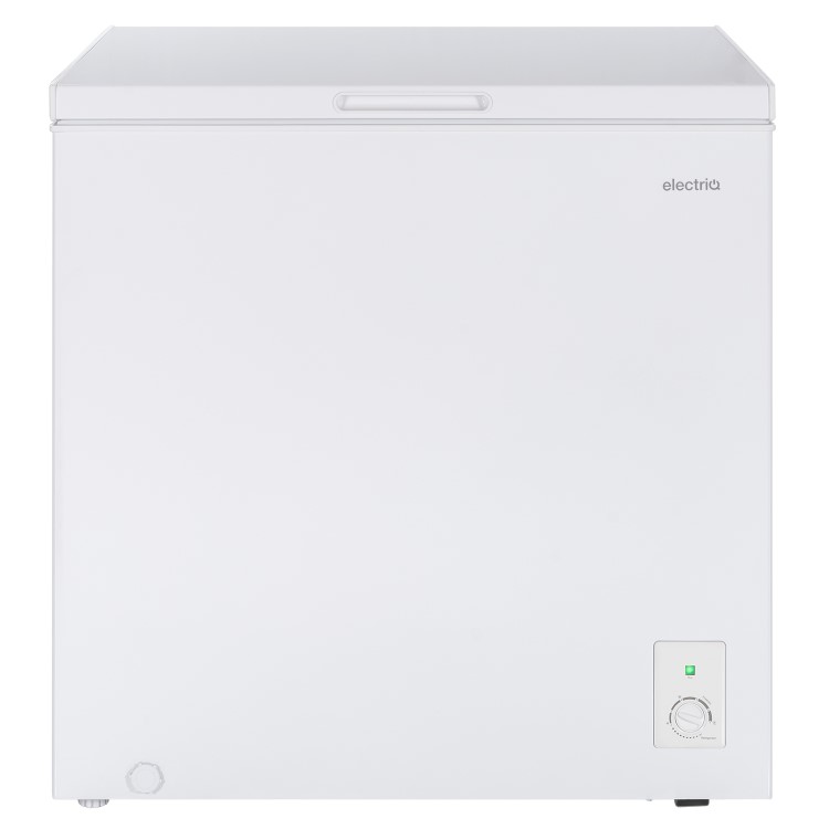 electriQ 199 Litre Chest Freezer - White