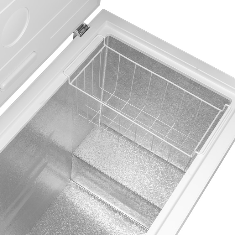 electriQ 199 Litre Chest Freezer - White