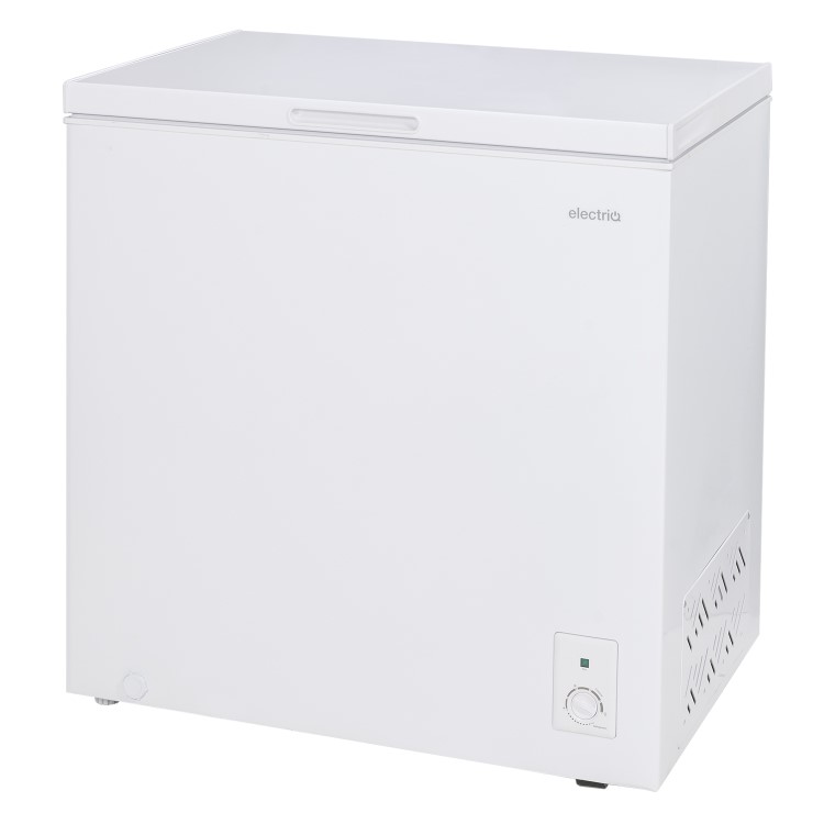 electriQ 199 Litre Chest Freezer - White