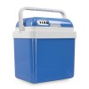 electriQ 24L Electric Plug In Portable Hot and Cold Cool Box with Mains/12V Car Adapter