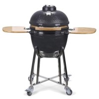 Refurbished Boss Grill The Egg - 18 Inch Ceramic Kamado Style Charcoal Egg BBQ Grill Refurbished Boss Grill The Egg - 18 Inch Ceramic Kamado Style Charcoal Egg BBQ Grill