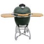 Boss Grill The Egg XL - 22 Inch Ceramic Kamado Style Charcoal Smoker BBQ Grill - In Green